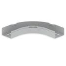 Unex 66110 90° grey RAL7035 60x100 U23X flat bottom