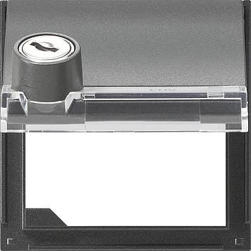 Gira 069767 adapter frame KD BSF lock Gira TX_44 (WG UP) anthracite