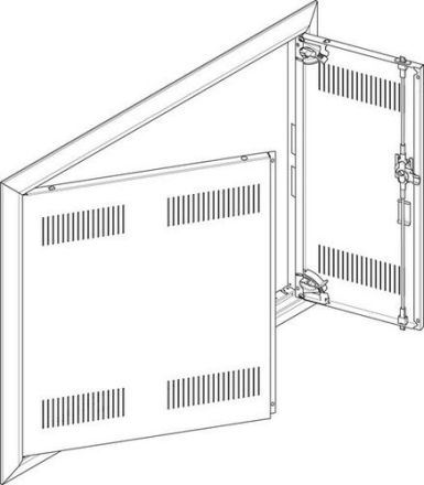 ABN for flush-mounted field distributor 3x4-r. cover frame (GBRU34TL)