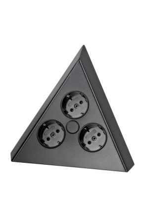 Quellmalz STE.20 socket type ST3007-C black, Black