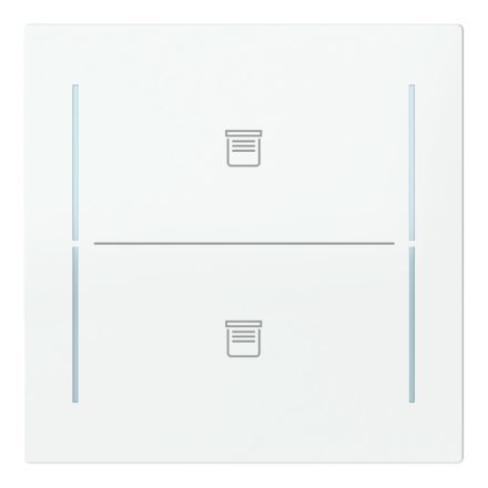 BUSCH-JAEGER LFJT/A.2.70.11-44G button for Keypad art | 2-way, blind | studio white glossy