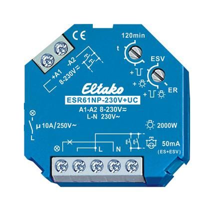 Eltako 61100001 impulse relay ESR61NP-230V+UC