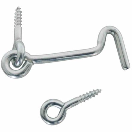 REWWER-TEC 059.000160.00 Hatch hook galvanized Art.59/160 with eyelet