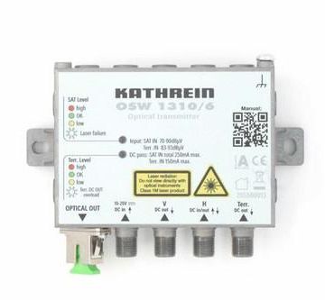 Kathrein 205500013 Optical transmitter OSW 1310/6