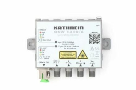 Kathrein 205500013 Optical transmitter OSW 1310/6