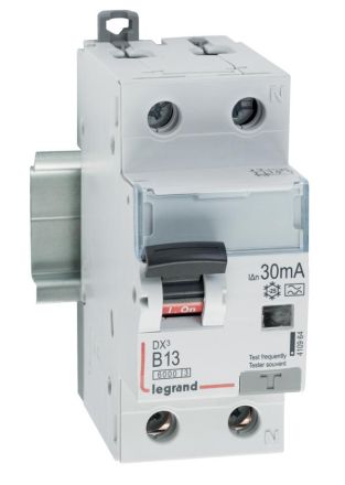 Legrand 410964 Dx3 Fils B13a 1p+n 6ka 30ma A