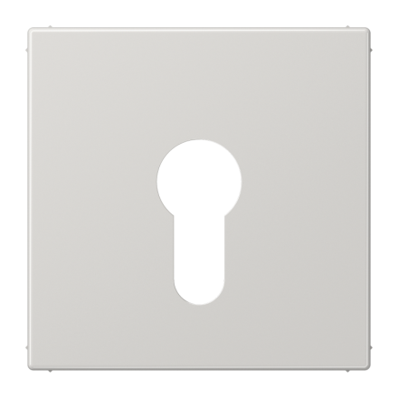 Jung LS925LG cover for key switch without dismantling protection, thermoplastic, LS series, light grey