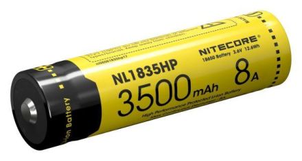 Hückmann 142921 Nitecore Li-Ion Type 18650 NL1835HP 3500 Battery