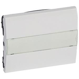 Legrand 777017 Galea rocker with label field ultra white, (white)