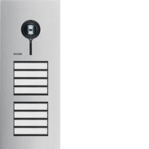 Elcom REQ508Y Door station front panel Door station Video 8/1 2D stainless steel ONE