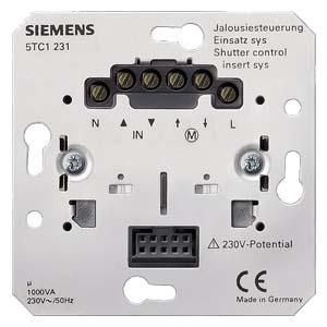 Siemens 5TC1231 flush-mounted blind control insert 230V 50Hz