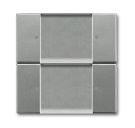 Busch-Jaeger 6736-803 control element ZigBee Light Link, 2-way grey metallic