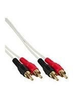Kindermann 5763000000 Stereo cable male/male 10.0m audio cable Cinch