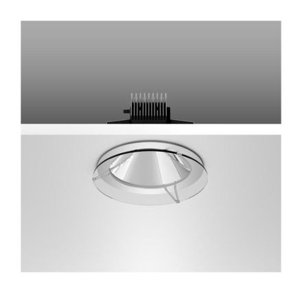RZB 981758.000 Pascala circle D265 H35 clear cover plate