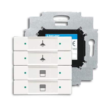 BUSCH-JAEGER 6127/01-884 KNX push button sensor | 4-way | studio white matt