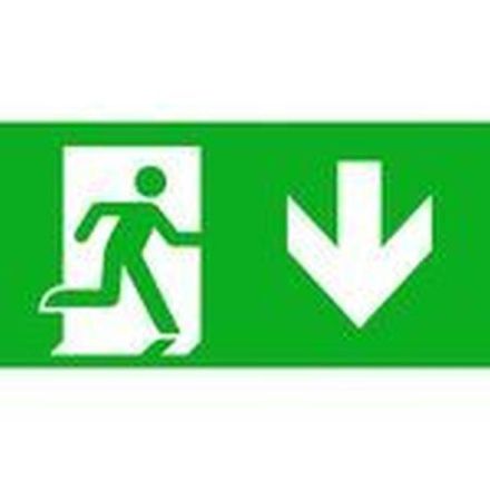 CEAG emergency light PU for Atlantic LED D CGLine ISO 7010 pictogram