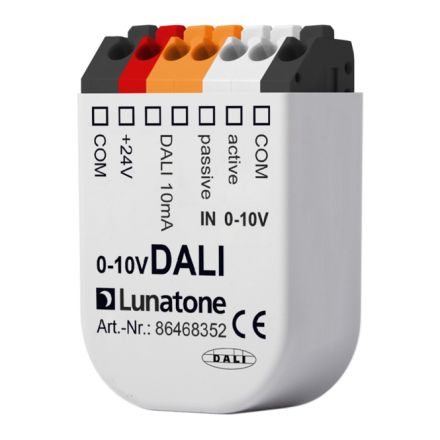 LUNATONE 86468352-001 Analog DALI interface input | 0-10 V to OFF 1-100 %