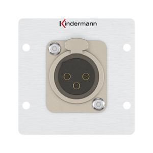 Kindermann 7444000412 Audio XLR connection panel