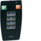 Hager EE808 remote control presence detector installation on/off