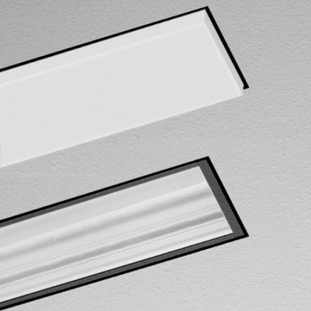 LTS LK-P 045.003 AOV/... black surface-mounted housing Lichtkanal70 sw Alu ( 652561 )