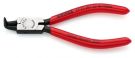 Knipex 44 21 J01 pol. plast. 130mm 8-13mm curved circlip pliers Knipex 44 21 J01 pol. plast. 130mm 8-13mm curved circlip pliers