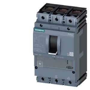 Siemens 3VA2163-6HK36-0AA0 circuit breaker 3VA2 3-pole IN=63A IR=25A-63A