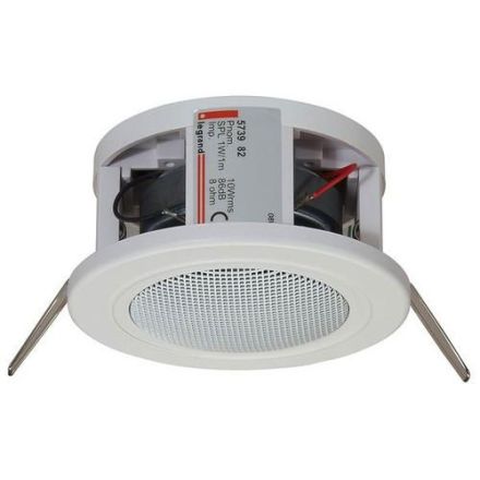 Legrand 573982 20W D:100mm ultra white flush-mounted speaker