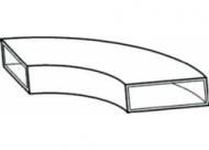 Helios 2911 flat duct bend FK-BH 200/90 200x90