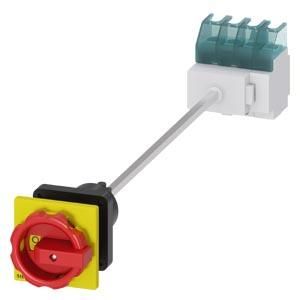 Siemens 3LD2144-1TL53 main/emergency stop switch 4-pole floor mounting