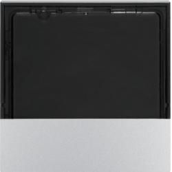 Berker 80960183 Cover KNX RTR/room controller Berker S.1/B.3/B.7 aluminum matt