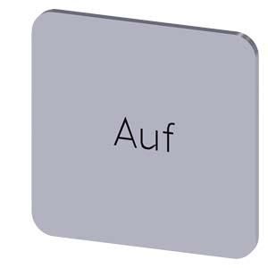 Siemens 3SU1900-0AF81-0AD0 label plate 22x22 On