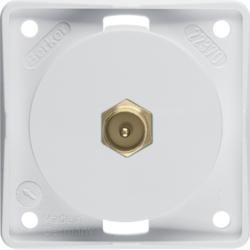 Berker 945812502 antenna junction box TV polar white mattIntegro inserts