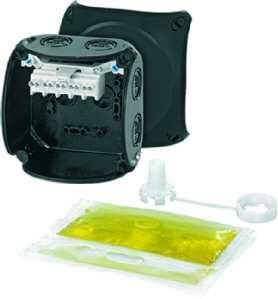 Hensel WP 0402 B 1,5-2,5qmm black cable junction box