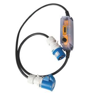 KDK Dornscheidt plug coupling CEE 16A meter RZ AC adapter plug meter