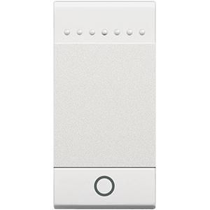 Bticino N4915AN rocker + light symbol 1m white, (white)