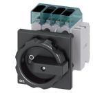 Siemens 3LD3354-1TL51 switch disconnector 3LD3 Iu=40A 15.0kW 3-pole black 1NC+1NO