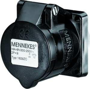 Mennekes 1629ZC surface-mounted box 16A 3-pole 6h 230V IP44