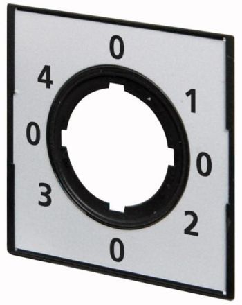Eaton M22-XCK2 label, for 4-position switch, 279435