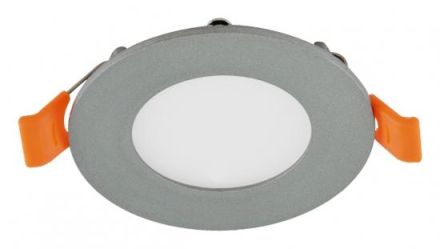 EVN LPR083502 round 5W 350 mA silver IP20 warm white LED recessed light