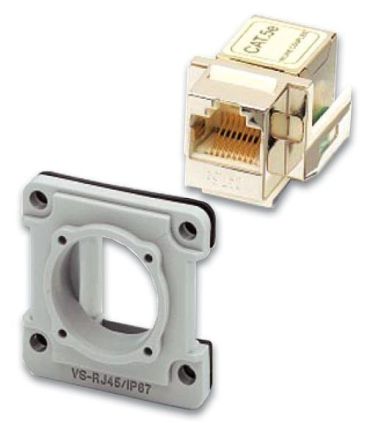 Janitza STV RJ45/IP67 mounting frame set