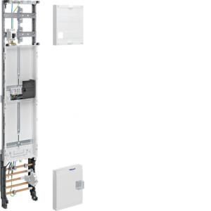 Hager ZH54C1N complete panel Mainova 1Z/TRE 1-field 3-pu. 5-pin