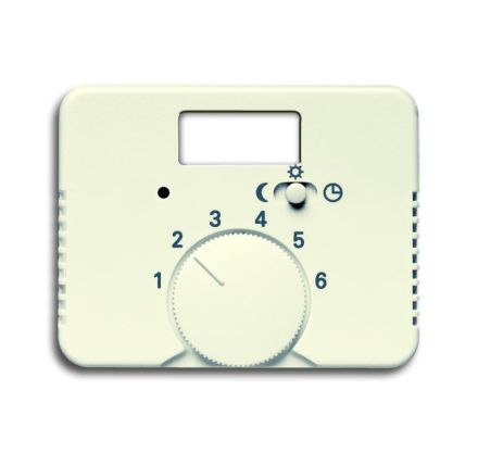 Busch-Jaeger 1795 TA-22G central plate, for room temperature controller ivory/white