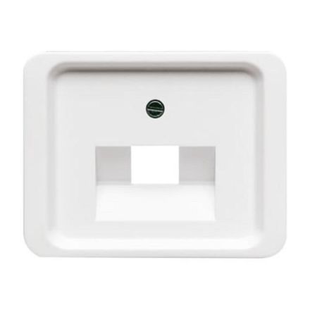 Busch-Jaeger 1803-24G central plate studio white high gloss