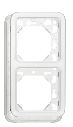 Legrand 070749 frame FRAP Artic UP- 2f verti., (white)
