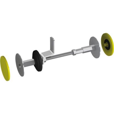 Pröpster 112 114 V4A with water barrier WS 290-340mm M12 PE wall duct