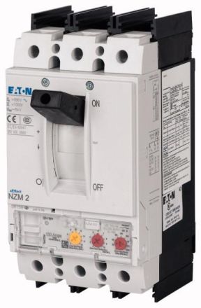 Eaton NZMH2-VEF250-BT-NA circuit breaker, 3p, 250A, box terminals, 107842
