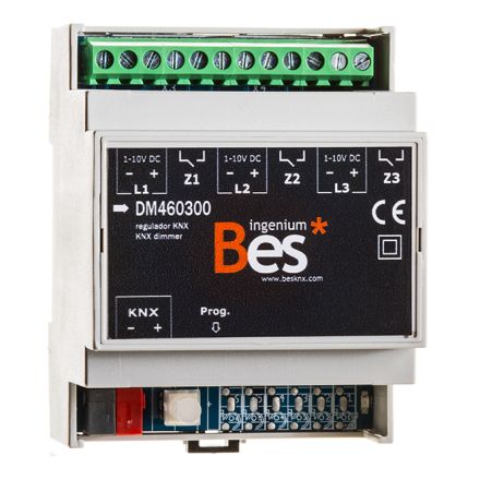 BESKNX DM460300 KNX dimming actuator 1-10 V | 3-way