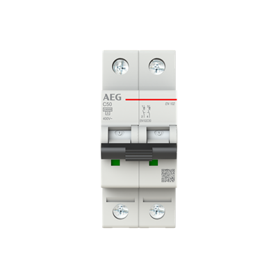 Busch-Jaeger 2CDS272088R0504 Elfaplus 10kA C-50A 2P circuit breaker