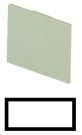 Eaton 02SQ25 insert plate, AL, white, 038074
