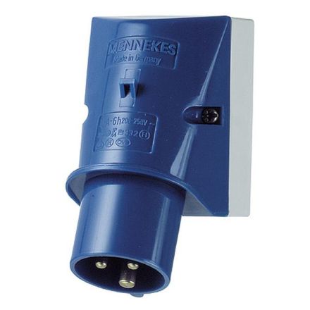 Mennekes 332 16A3P 6H230V IP44 CEE wall plug